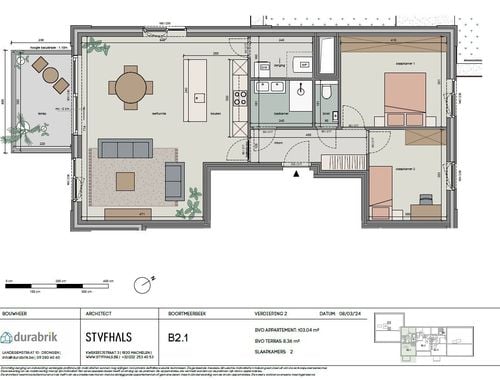                                         Appartement te koop in Boortmeerbeek, € 395.700
