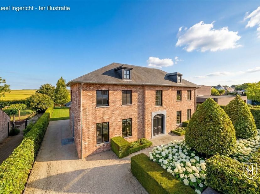 Exclusieve manoirvilla met praktijkruimte met 4 slaapkamers en weids uitzicht op een gegeerde residentiële woonwijk nabij het centrum van Tongeren<br