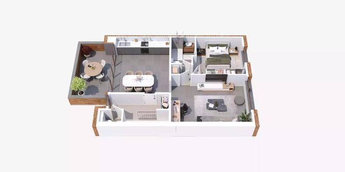 Appartement te koop in Provinciesteenweg 46 bus B201, 3150 Wespelaar