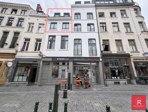                                        Duplex te huur in Brussel, € 1.800
