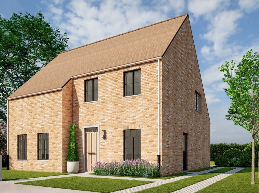 Aan de Doornikserijksweg 298 in Kooigem wordt deze stijlvolle vrijstaande villa aangeboden als een compleet nieuwbouwproject.<br />
<br />
Belangrijk: