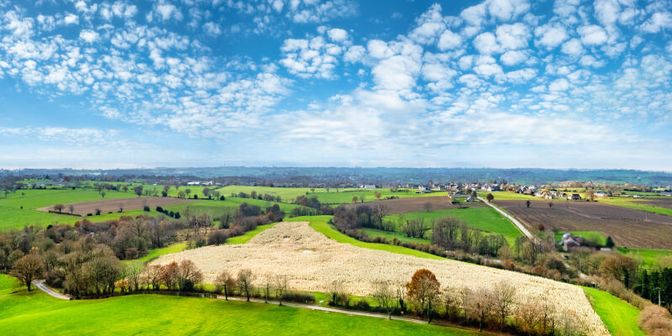 Terrain à vendre à A l'angle de la Rue des Bruyères et Winamchamps, 4890 Thimister