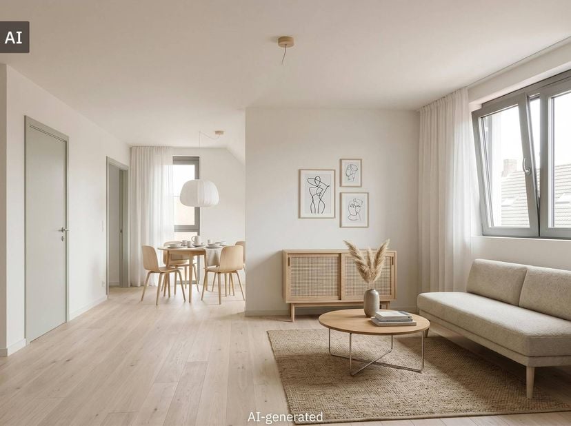 La Residentie Greenscape comprend 7 appartements avec carports associés. <br />
L'architecture moderne offre beaucoup d'espace et de lumière. Tous les