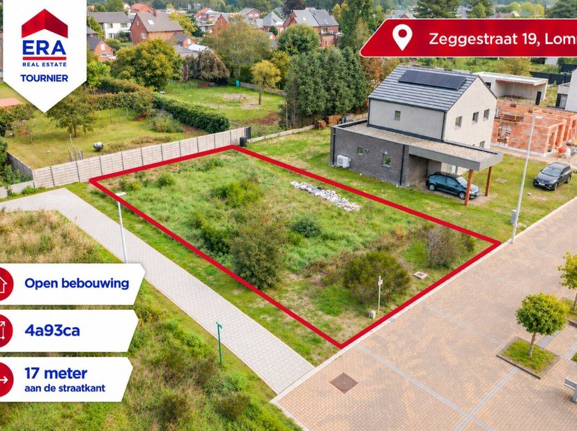 Terrain à vendre à Zeggestraat 19,
                    3920 Lommel