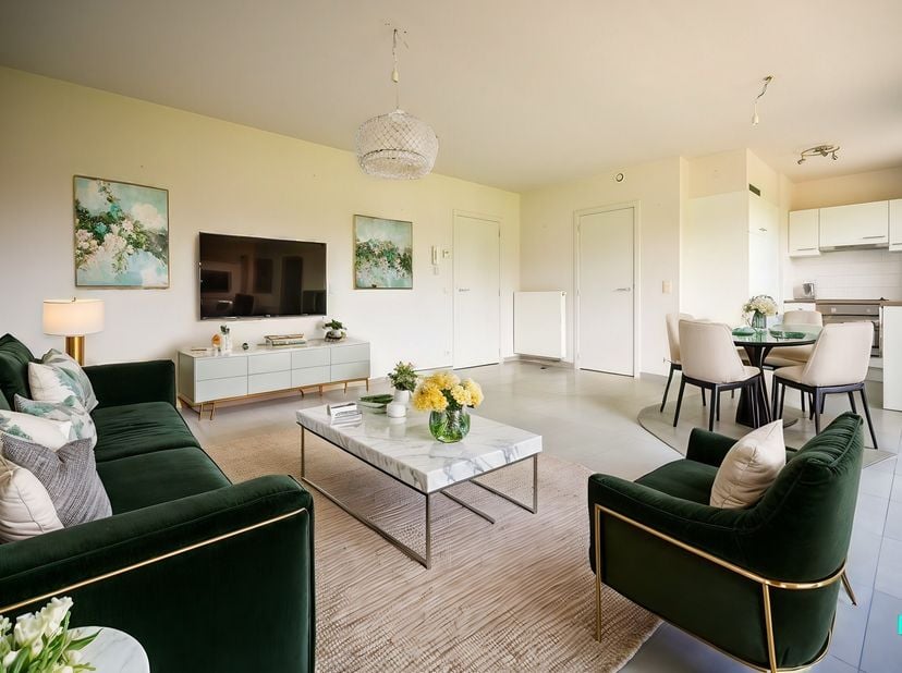 Ontdek dit energiezuinig tweeslaapkamer appartement gelegen op de eerste verdieping van de residentie 'Parkzicht' , te centrum Izegem, nabij&amp;nbsp;vers