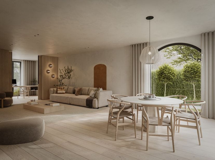 Residentie Croisette, een high-end woonproject dat 7 schitterende herenhuizen omvat, gerealiseerd in een tijdloze bouwstijl en voorzien van alle luxe