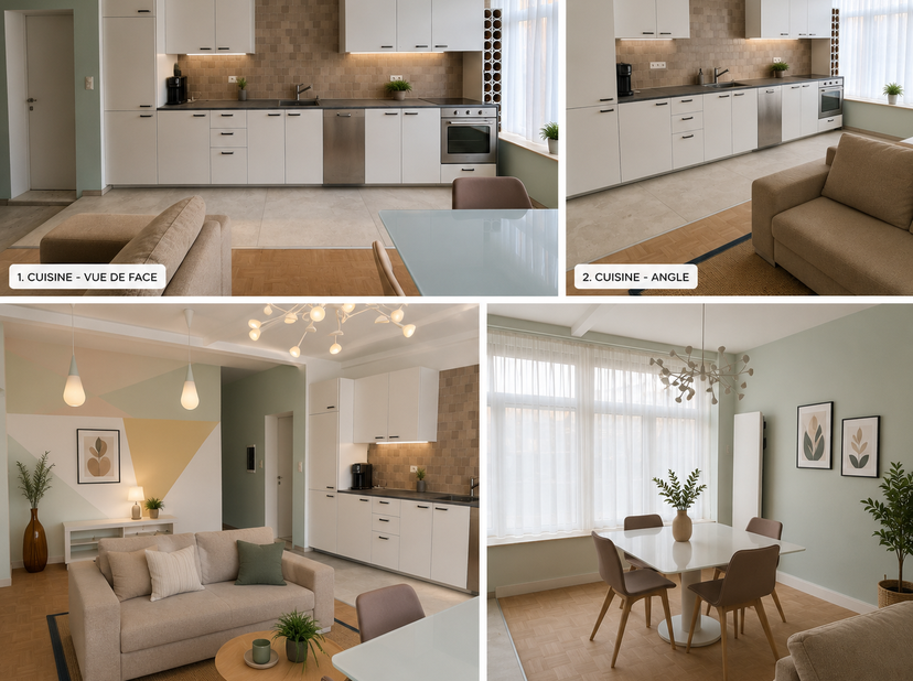 Appartement te huur in Rue Gray,
                    1050 Elsene