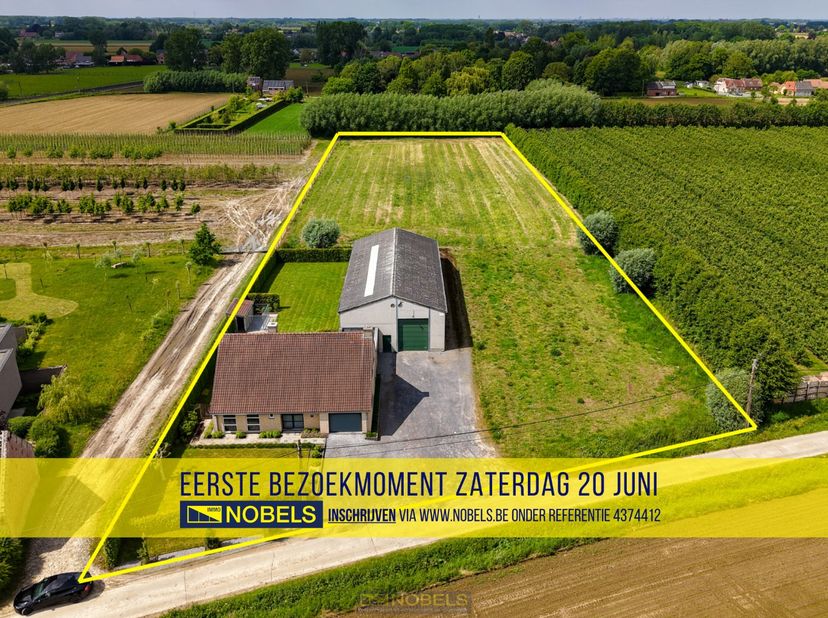 Belangrijk: Deze eigendom mag uitsluitend worden aangewend voor agrarische en para-agrarische activiteiten, andere activiteiten enkel mogelijk mits fu