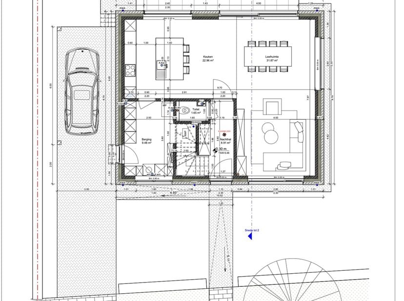Nieuwbouwvilla (BEN) in landelijke stijl. Dit nieuwbouwpand maakt deel uit van een mini-verkaveling nabij het Flamincka park met 3 loten allen in een