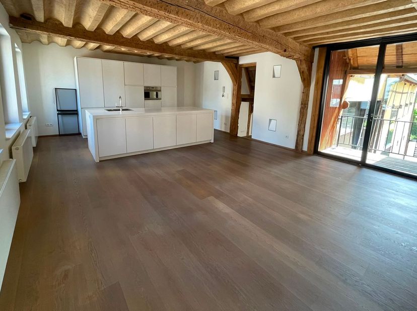 Dit recent gerenoveerd historisch 18de eeuws appartement in het centrum van Sint -Truiden is zeker en vast uniek!<br />
Houdt u van hedendaags wonen