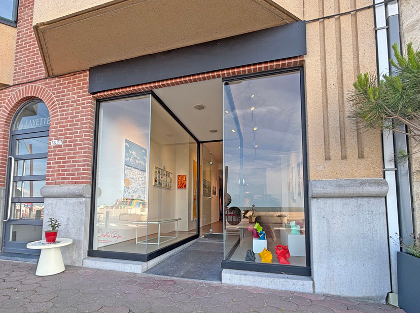 Een unieke opportuniteit op een absolute toplocatie. Deze commerciële ruimte geniet van een uitstekende visibiliteit en een constante passage in het h