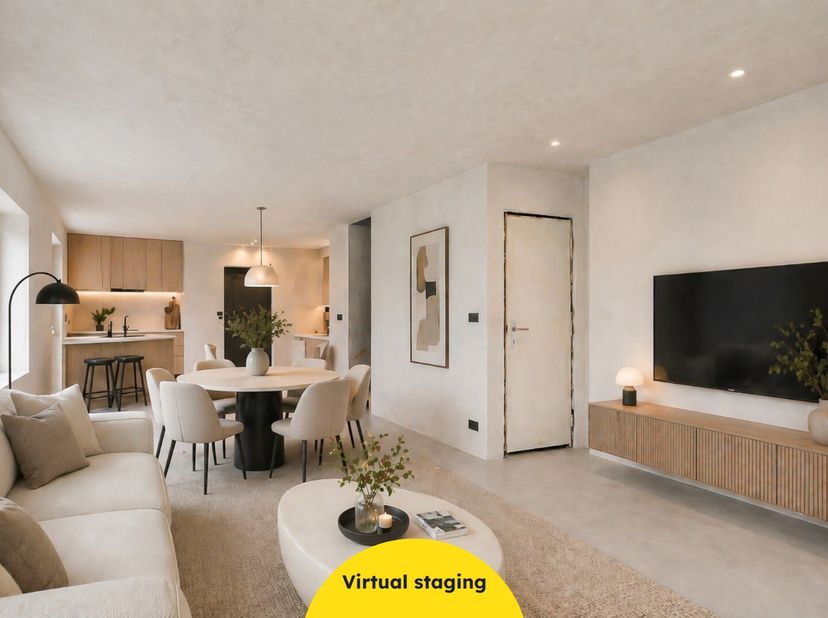 Bent u op zoek naar een woning waar de grootste werken reeds uitgevoerd zijn, maar waar u de afwerking nog volledig naar eigen smaak kan invullen? Dez