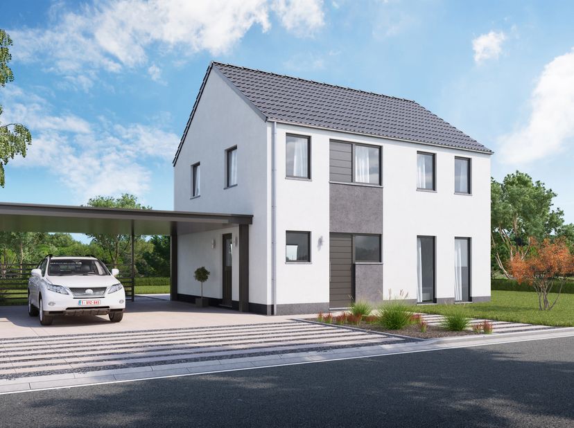 Prachtige nieuwbouwwoning op goedgelegen locatie<br />
Deze nieuwbouwwoning kan voor u gerealiseerd worden volgens de meest energiezuinige norm (A+),