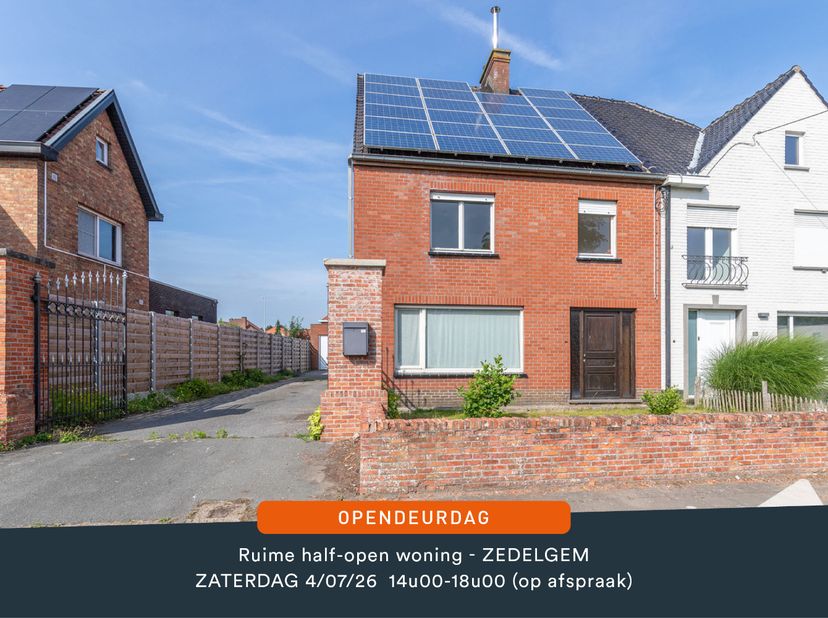 Maison à vendre
                    à 8210 Zedelgem