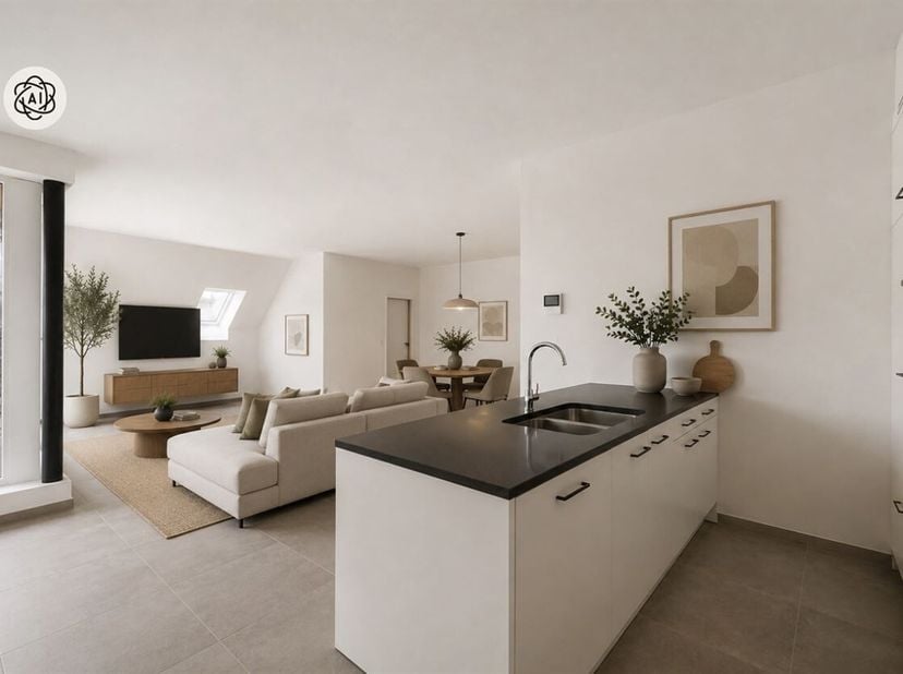 Bent u op zoek naar een ruim, modern en energiezuinig appartement in Wielsbeke, op wandelafstand van de Leie? Ontdek dit stijlvolle hoekappartement op
