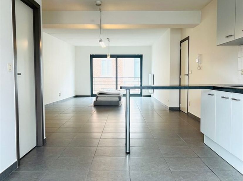 Ruim appartement te huur in centrum Hamme (vrij 01/10/26)<br />
Bij het betreden van het appartement valt meteen de open keuken op, voorzien van een g