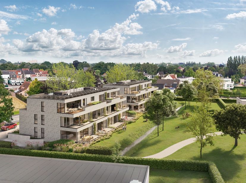 Deze BEN-appartementen in Residentie Nidus worden gebouwd met uitzicht achteraan op een rustig groengebied dat de nodige privacy biedt.<br />
Uitsteke