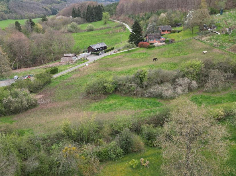 Lagence ERA B-LUX a le plaisir de vous présenter ce magnifique terrain denviron 2.000 m², idéalement situé dans la vallée de lOurthe, à Hampteau, dans