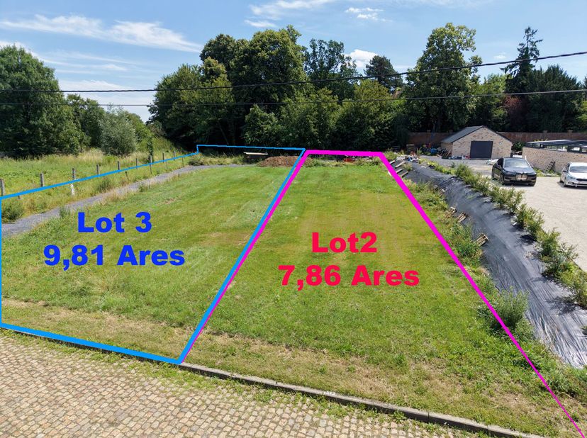 Grond te koop
                    in 7031 Villers-Saint-Ghislain
