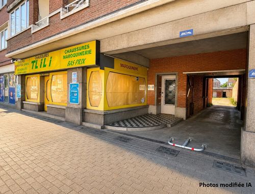                                         Rez-de-chaussée commercial à vendre à Ganshoren, € 225.000
