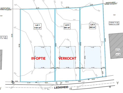                                         Bouwgrond te koop in Lubbeek, € 300.000
