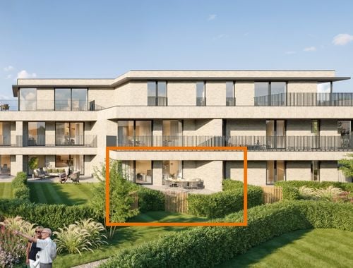                                         Gelijkvloers app. te koop in Grimbergen, € 420.000
