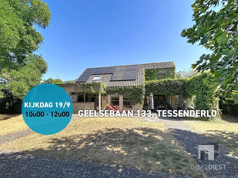 Huis te koop in Geelsebaan 133,
                    3980 Tessenderlo