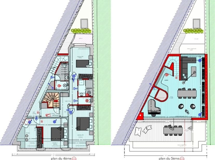 Boulevard Jamar, in een snel groeiende wijk dicht bij het stadscentrum en alle voorzieningen - Schitterende duplexwoning van ongeveer 120 m² (volledig