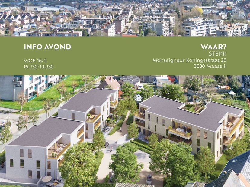 Appartement te koop in Oude Baan 9-13,
                    3680 Maaseik