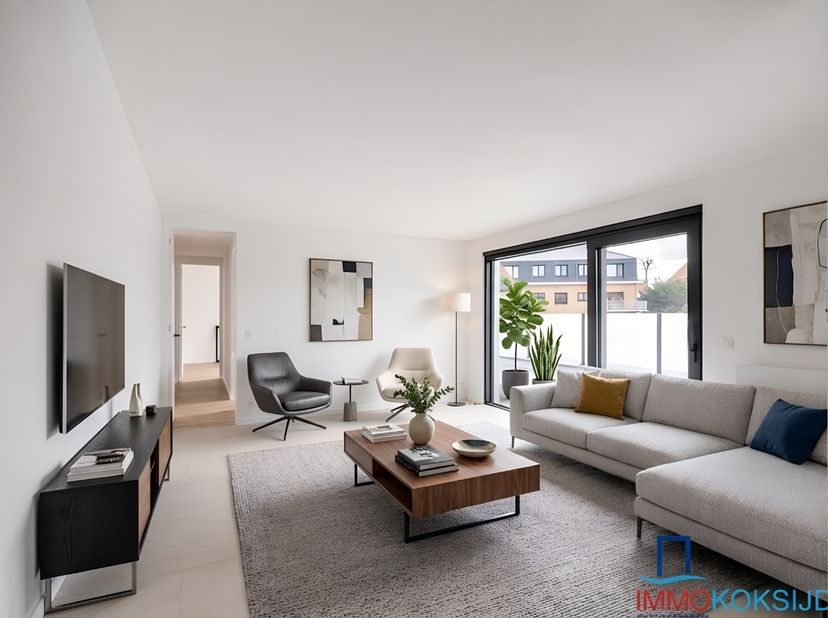 Koksijde-Bains, Résidence Cléo, Appartement rénové avec des grandes terrasses au centre, 1er étage avec ascenseur.<br />
<br />
L'appartement moderne