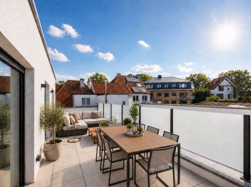 Residentie Cléo, Koksijde-Bad – Prachtig, volledig gerenoveerd appartement met royale (43m²) terrassen in hartje Koksijde.&amp;nbsp;<br />
<br />
Op zoek