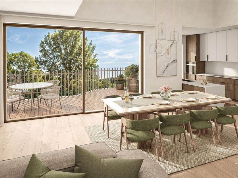Les appartements de 3 chambres à coucher constituent l'offre la plus distincte du projet 't Kareel et sont destinés à ceux qui accordent de l'importan