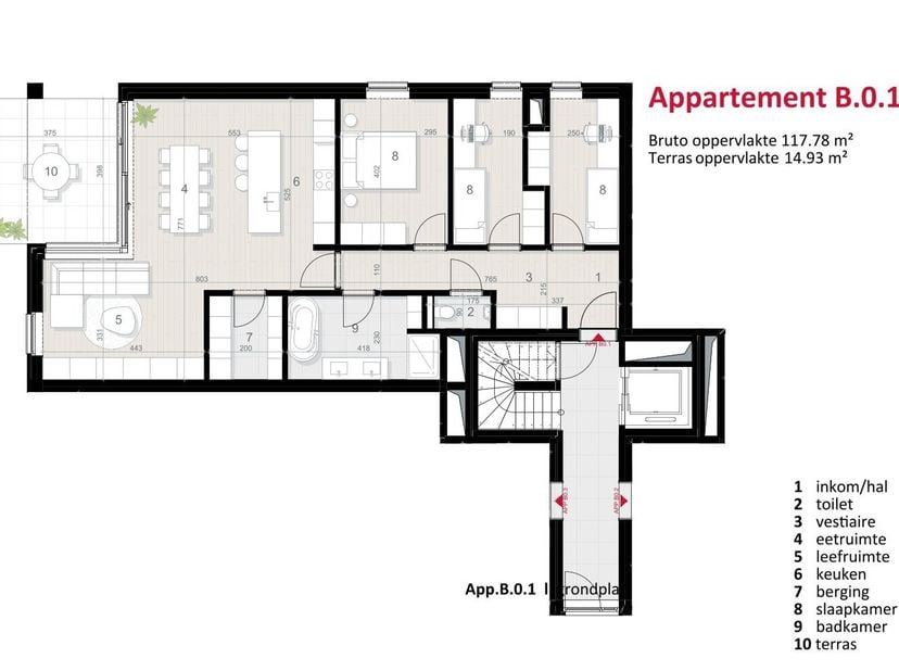 Appartement à vendre à Bert Leysenlaan 21,
                    2490 Balen