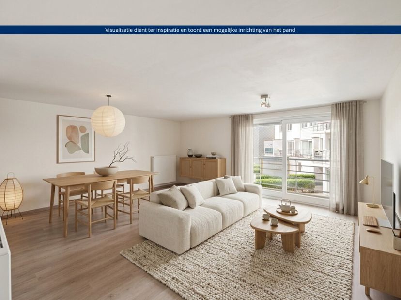 Tot rust komen in een Residentie met zicht op binnentuinen. Deze zeer ruime studio biedt u dit allemaal aan en dit in de nabijheid van de zeedijk en h