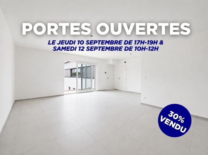 Kom dit appartement bezichtigen tijdens onze opendeurdagen op 10 september van 17.00 tot 19.00 uur en op 12 september van 10.00 tot 12.00 uur!ERA B-LU