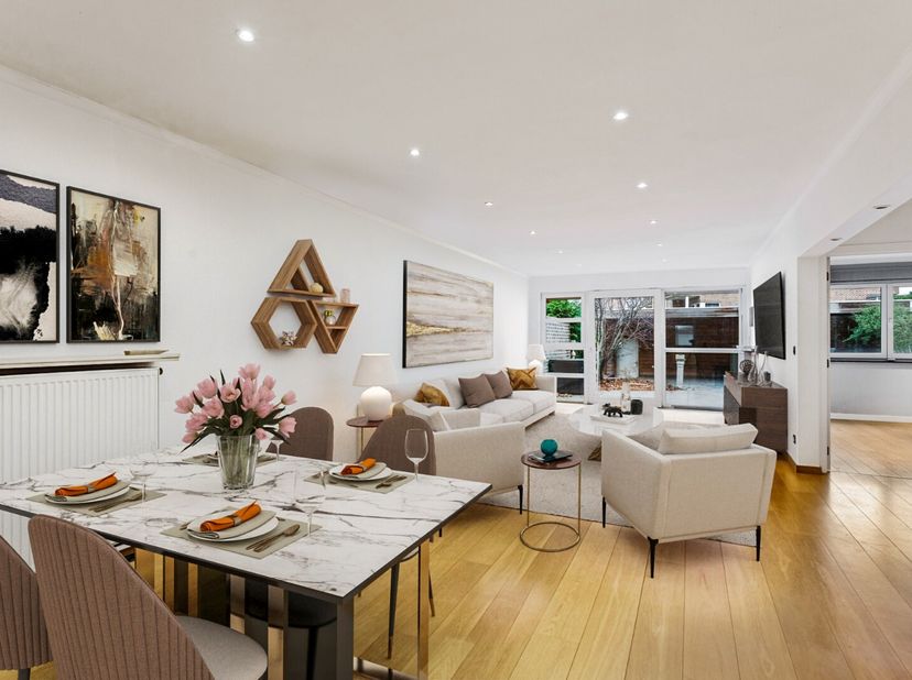 Découvrez cet agréable appartement de plain-pied à Reet, idéalement situé entre Anvers et Bruxelles. Grâce à la connexion facile avec l'A12, vous béné