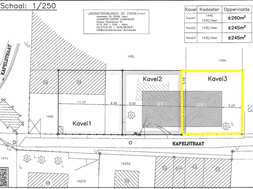 Grond te koop in Kapelstraat,
                    9170 De Klinge
