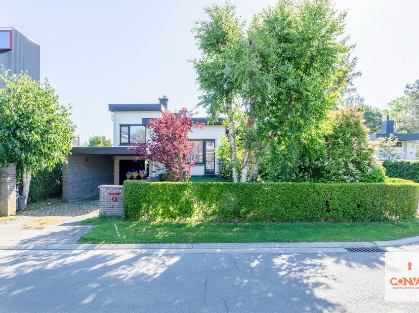 Deze vrijstaande woning met drie slaapkamers is gelegen op een gegeerde toplocatie in de Assels te Drongen.&amp;nbsp;<br />
<br />
Via de inkomhal kom je