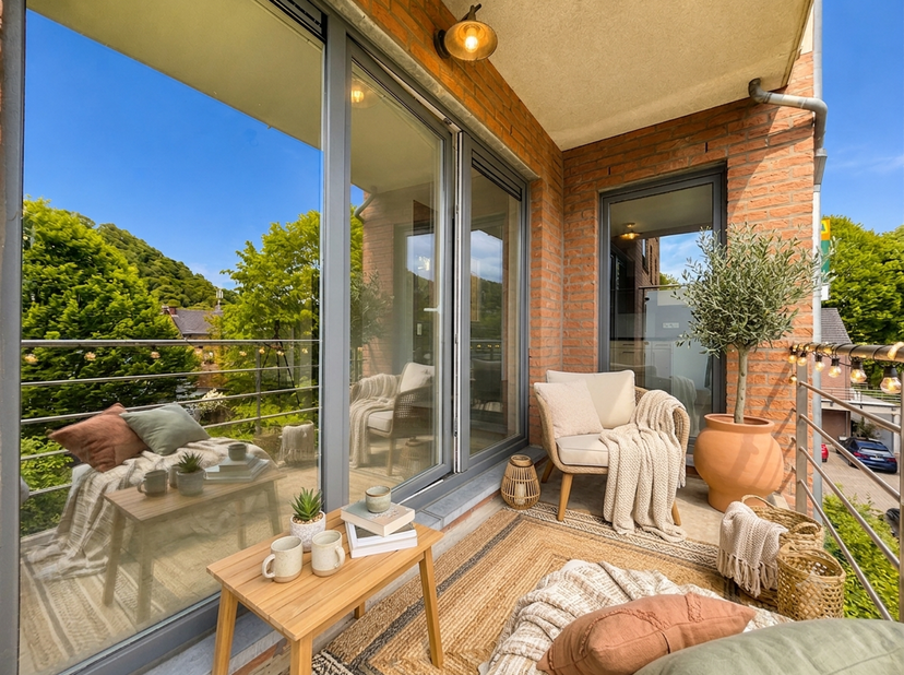 Visitez virtuellement ce bien : https://urlr.me/CQMRHg - VAUX-SOUS-CHEVREMONT* Magnifique appartement de ±90m² dans une résidence agréable construite