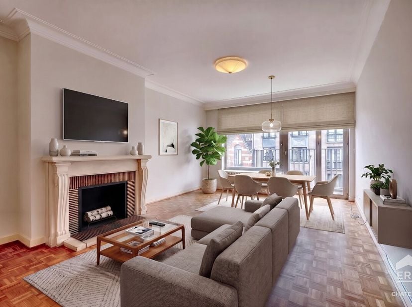 partement met terrassen te koop in de Europese wijk.Dit appartement met twee slaapkamers en een oppervlakte van 90 m² (bruto EPC-oppervlakte) ligt in