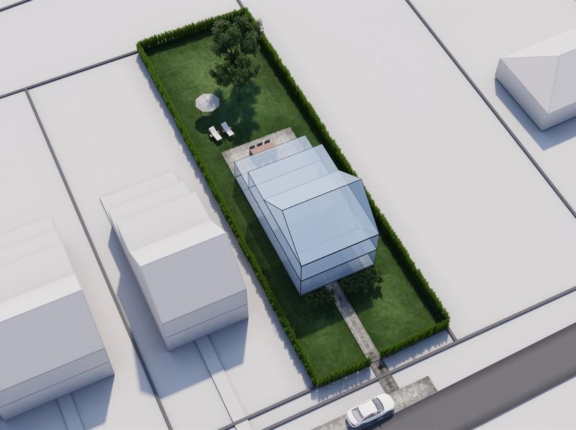Mis deze unieke kans niet! Slechts sporadisch komt er op deze locatie bouwgrond voor open bebouwing te koop.<br />
<br />
LOT 3 ( Groenstraat 49) is