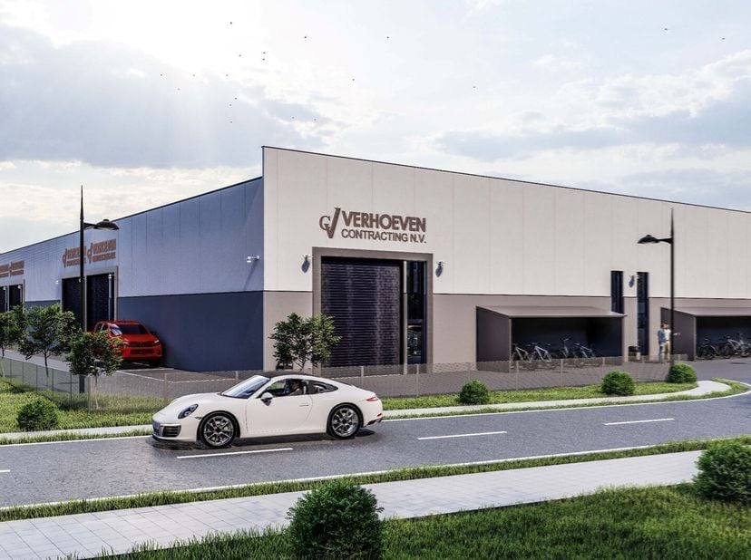Nieuw bedrijvenpark met 24 CASCO+ units op een boogscheut van TONGEREN<br />
(fase 1: 14 units)<br />
De units variëren van 195 tot 600 m² en zijn inc