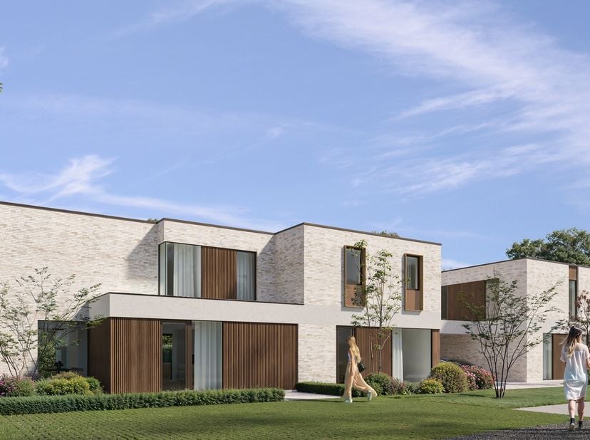 In de aangename en groene wijk Brunshaag te Astene bevinden zich deze energiezuinige nieuwbouwwoningen. De ligging combineert rust en privacy met een