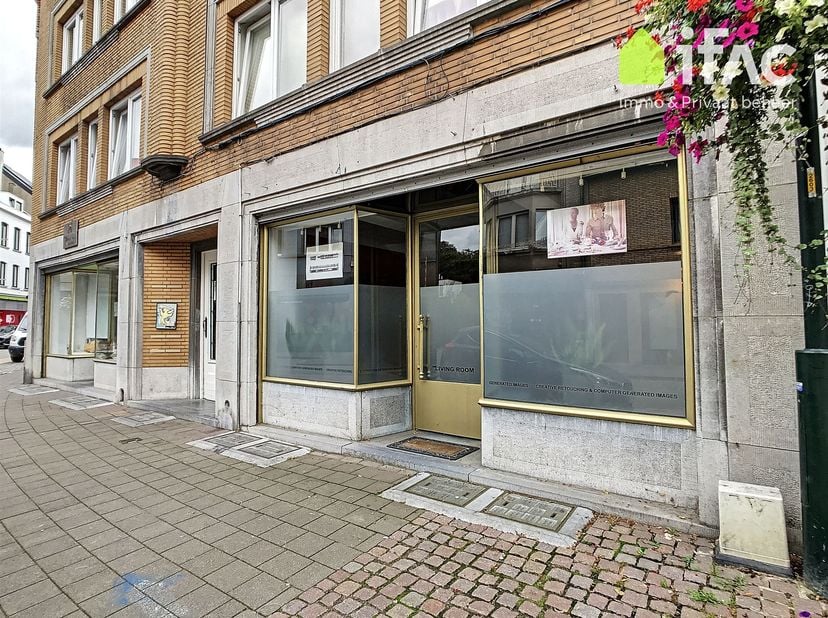 Espace commercial très bien situé dans le centre de Tervuren !<br />
<br />
Local commercial comprenant : Salle d'exposition (35m²) avec une hauteur