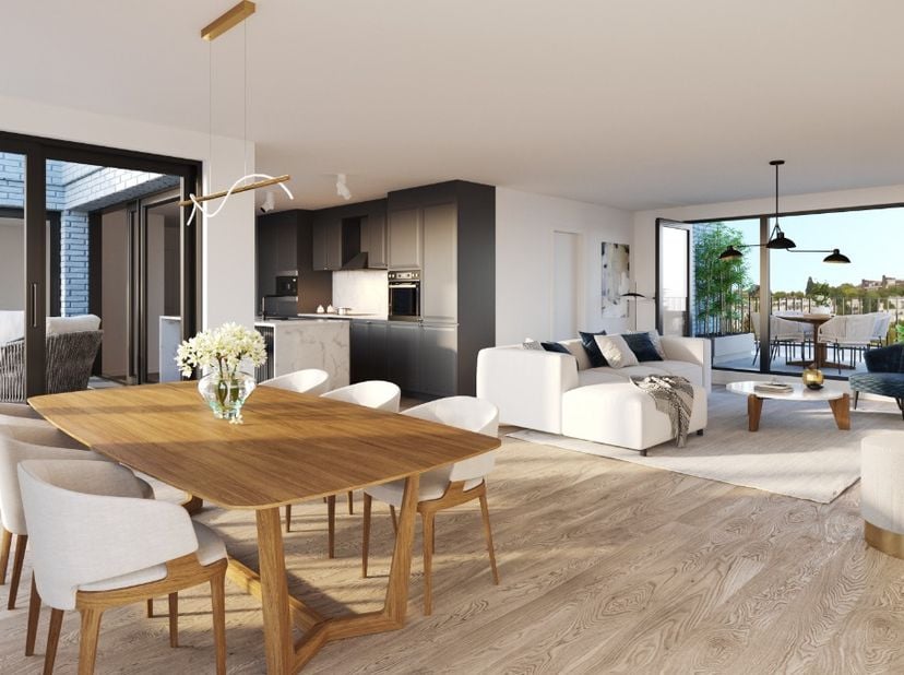 Appartement te koop in Cauwerburg 2 bus 3,
                    9140 Temse