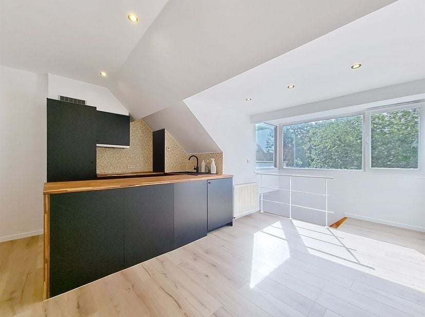 Espace Immo Brussels presenteert u, vlakbij de vijvers van Elsene, dit prachtige appartement van ±65 m² op de 2e verdieping van een mooi gebouw.<br />