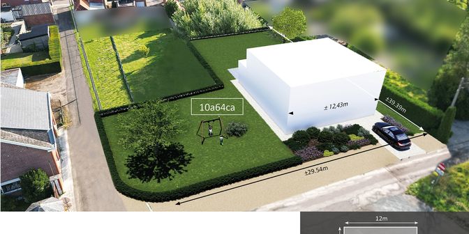 Terrain à vendre à 7de Liniestraat 18 boîte A, 3150 Tildonk