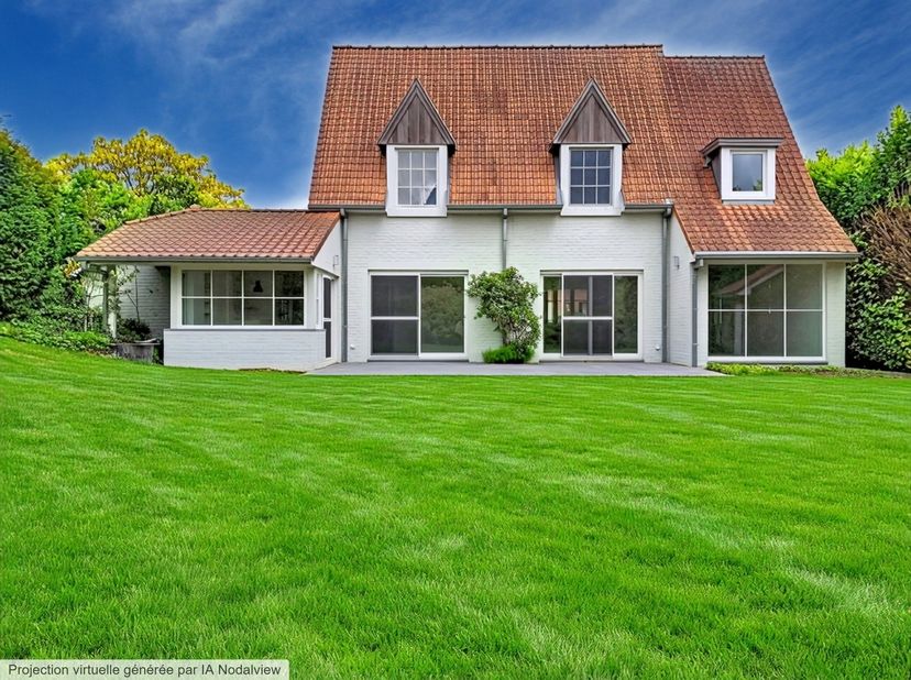 Charmante woning gelegen in een rustige en residentiële wijk van Meise.<br />
De inkomhal geeft toegang tot een ruime leefruimte van 66 m², bestaande