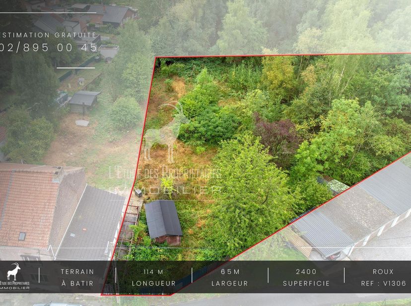 Wij bieden u dit mooie en grote stuk grond gelegen in een rustige omgeving dicht bij alle voorzieningen (winkelcentrum, snelweg, school...).<br />
Per