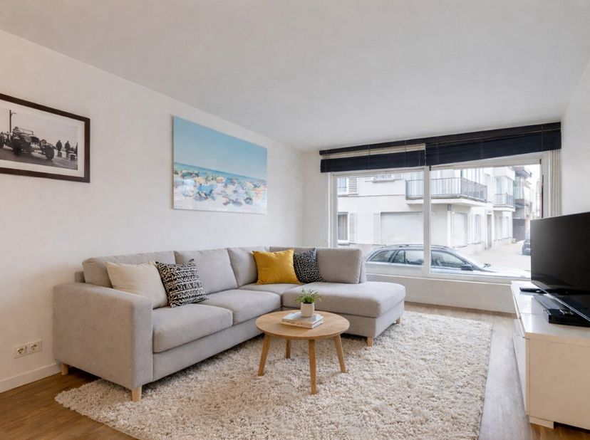 [[ CE BIEN PARTICIPE À LA JOURNÉE MAISONS OUVERTES ERA LE 13/6 DE 14:30 À 15:30 ]] Knokke : Appartement prêt à emménager à vendre avec deux chambres e